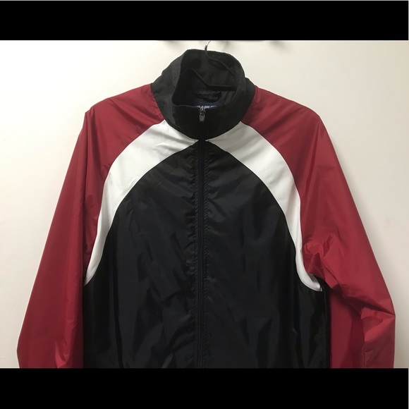 Nice Sporty Lightweight Nylon Zipper Graphite Sport Jacket! - Picture 2 of 8